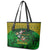 Custom South Africa Rugby Leather Tote Bag Go Bokke World Cup Champions History - Wonder Print Shop