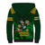 Custom South Africa Rugby Sherpa Hoodie Go Bokke World Cup Champions History - Wonder Print Shop