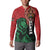 Kenya Independence Day Button Sweatshirt Jamhuri ya Kenya 1963 - African Pattern - Wonder Print Shop