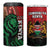 Kenya Independence Day 4 in 1 Can Cooler Tumbler Jamhuri ya Kenya 1963 - African Pattern - Wonder Print Shop