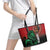 Kenya Independence Day Leather Tote Bag Jamhuri ya Kenya 1963 - African Pattern - Wonder Print Shop