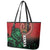 Kenya Independence Day Leather Tote Bag Jamhuri ya Kenya 1963 - African Pattern - Wonder Print Shop