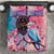 Kenya Lilac-Breasted Roller Bedding Set Coat Of Arms Mix Orchid - Wonder Print Shop