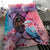 Kenya Lilac-Breasted Roller Bedding Set Coat Of Arms Mix Orchid - Wonder Print Shop