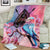 Kenya Lilac-Breasted Roller Blanket Coat Of Arms Mix Orchid