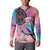 Kenya Lilac-Breasted Roller Button Sweatshirt Coat Of Arms Mix Orchid - Wonder Print Shop