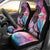 Kenya Lilac-Breasted Roller Car Seat Cover Coat Of Arms Mix Orchid - Wonder Print Shop