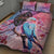 Kenya Lilac-Breasted Roller Quilt Bed Set Coat Of Arms Mix Orchid - Wonder Print Shop