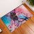 Kenya Lilac-Breasted Roller Rubber Doormat Coat Of Arms Mix Orchid - Wonder Print Shop