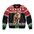 Personalized Kenya Christmas Bomber Jacket Lion Santa - Heri Ya Krismasi! - Wonder Print Shop