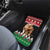 Personalized Kenya Christmas Car Mats Lion Santa - Heri Ya Krismasi! - Wonder Print Shop