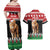 Personalized Kenya Christmas Couples Matching Off Shoulder Maxi Dress and Hawaiian Shirt Lion Santa - Heri Ya Krismasi! - Wonder Print Shop