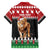 Personalized Kenya Christmas Family Matching Off Shoulder Short Dress and Hawaiian Shirt Lion Santa - Heri Ya Krismasi! - Wonder Print Shop