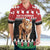 Personalized Kenya Christmas Hawaiian Shirt Lion Santa - Heri Ya Krismasi! - Wonder Print Shop