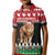 Personalized Kenya Christmas Kid Polo Shirt Lion Santa - Heri Ya Krismasi! - Wonder Print Shop