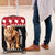 Personalized Kenya Christmas Luggage Cover Lion Santa - Heri Ya Krismasi! - Wonder Print Shop