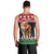 Personalized Kenya Christmas Men Tank Top Lion Santa - Heri Ya Krismasi! - Wonder Print Shop