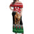 Personalized Kenya Christmas Off Shoulder Maxi Dress Lion Santa - Heri Ya Krismasi! - Wonder Print Shop