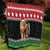 Personalized Kenya Christmas Quilt Lion Santa - Heri Ya Krismasi! - Wonder Print Shop