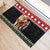 Personalized Kenya Christmas Rubber Doormat Lion Santa - Heri Ya Krismasi! - Wonder Print Shop