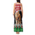 Personalized Kenya Christmas Tank Maxi Dress Lion Santa - Heri Ya Krismasi! - Wonder Print Shop