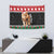 Personalized Kenya Christmas Tapestry Lion Santa - Heri Ya Krismasi!