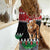 Personalized Kenya Christmas Women Casual Shirt Lion Santa - Heri Ya Krismasi!