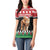 Personalized Kenya Christmas Women Polo Shirt Lion Santa - Heri Ya Krismasi! - Wonder Print Shop