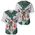 South Africa Springboks Christmas Baseball Jersey Bokke Santa - Geseende Kersfees - Wonder Print Shop