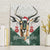 South Africa Springboks Christmas Canvas Wall Art Bokke Santa - Geseende Kersfees - Wonder Print Shop