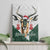 South Africa Springboks Christmas Canvas Wall Art Bokke Santa - Geseende Kersfees - Wonder Print Shop