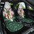 South Africa Springboks Christmas Car Seat Cover Bokke Santa - Geseende Kersfees - Wonder Print Shop