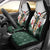 South Africa Springboks Christmas Car Seat Cover Bokke Santa - Geseende Kersfees - Wonder Print Shop