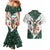 South Africa Springboks Christmas Couples Matching Mermaid Dress and Hawaiian Shirt Bokke Santa - Geseende Kersfees - Wonder Print Shop