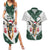 South Africa Springboks Christmas Couples Matching Summer Maxi Dress and Hawaiian Shirt Bokke Santa - Geseende Kersfees - Wonder Print Shop