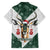 South Africa Springboks Christmas Family Matching Long Sleeve Bodycon Dress and Hawaiian Shirt Bokke Santa - Geseende Kersfees - Wonder Print Shop