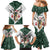 South Africa Springboks Christmas Family Matching Mermaid Dress and Hawaiian Shirt Bokke Santa - Geseende Kersfees - Wonder Print Shop