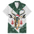 South Africa Springboks Christmas Family Matching Mermaid Dress and Hawaiian Shirt Bokke Santa - Geseende Kersfees - Wonder Print Shop