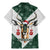 South Africa Springboks Christmas Family Matching Mermaid Dress and Hawaiian Shirt Bokke Santa - Geseende Kersfees - Wonder Print Shop