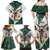 South Africa Springboks Christmas Family Matching Off Shoulder Maxi Dress and Hawaiian Shirt Bokke Santa - Geseende Kersfees - Wonder Print Shop