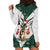 South Africa Springboks Christmas Hoodie Dress Bokke Santa - Geseende Kersfees - Wonder Print Shop