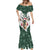 South Africa Springboks Christmas Mermaid Dress Bokke Santa - Geseende Kersfees - Wonder Print Shop