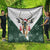 South Africa Springboks Christmas Quilt Bokke Santa - Geseende Kersfees - Wonder Print Shop