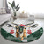 South Africa Springboks Christmas Round Carpet Bokke Santa - Geseende Kersfees