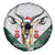 South Africa Springboks Christmas Spare Tire Cover Bokke Santa - Geseende Kersfees