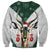 South Africa Springboks Christmas Sweatshirt Bokke Santa - Geseende Kersfees