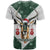 South Africa Springboks Christmas T Shirt Bokke Santa - Geseende Kersfees