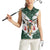 South Africa Springboks Christmas Women Sleeveless Polo Shirt Bokke Santa - Geseende Kersfees