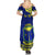 Personalised Fiji Natabua High School Summer Maxi Dress Fijian Tapa Pattern - Wonder Print Shop