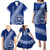 Personalised Fiji Queen Victoria School Family Matching Puletasi Dress and Hawaiian Shirt Fijian Tapa Pattern - Wonder Print Shop